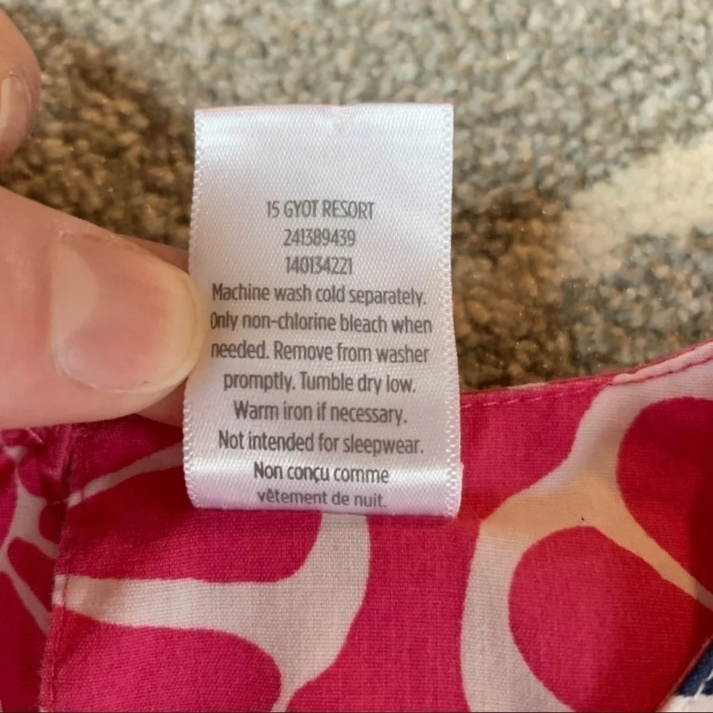 Gymboree Hot Pink Floral Tunic Top Dress 7